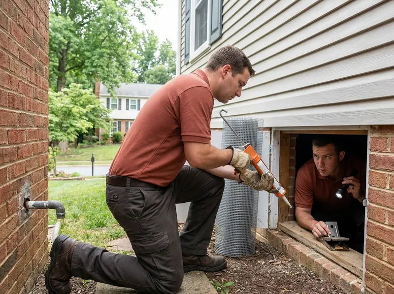 Rodent Exclusion & Interior Trapping in Laurel, MD