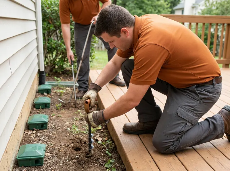 Subterranean Termite Remediation & Baiting in Laurel, MD